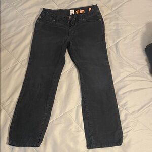 Crewcuts Dark Corduroy Slim Pants
